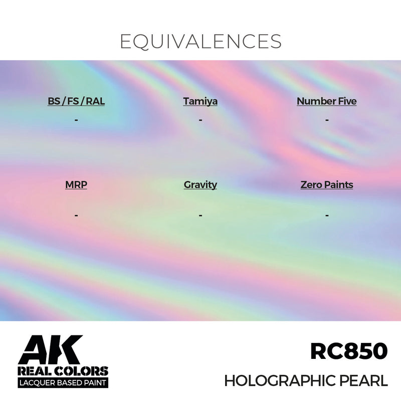 AK Interactive RC850 Real Colors Holographic Pearl 17ml