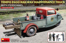 MiniArt 38063 1/35 Tempo E400  Railway Maintenance Truck with Personnel