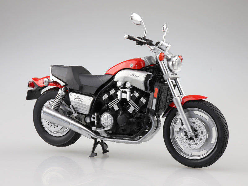 Aoshima 11187 1/12 Yamaha Vmax Fire Red Diecast Motorcycle