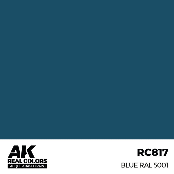 AK Interactive RC817 Real Colors Blue RAL 5001 17ml