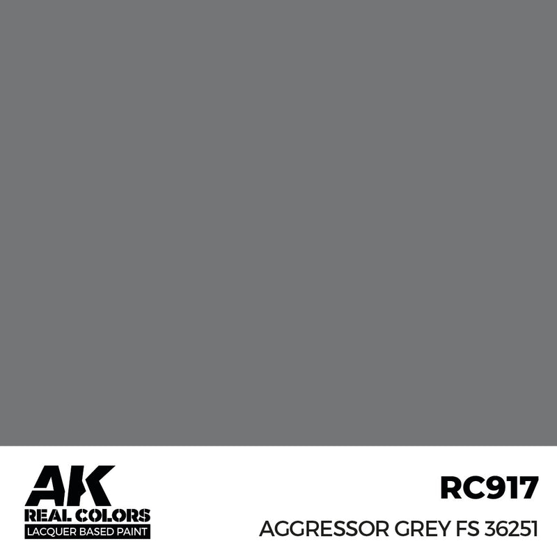 AK Interactive RC917 Real Colors Aggressor Grey FS 36251 17ml