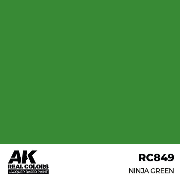 AK Interactive RC849 Real Colors Ninja Green 17ml