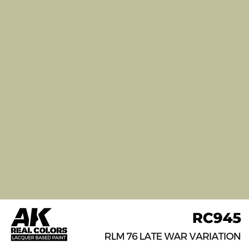 AK Interactive RC945 Real Colors RLM 76 Late War Variation 17ml