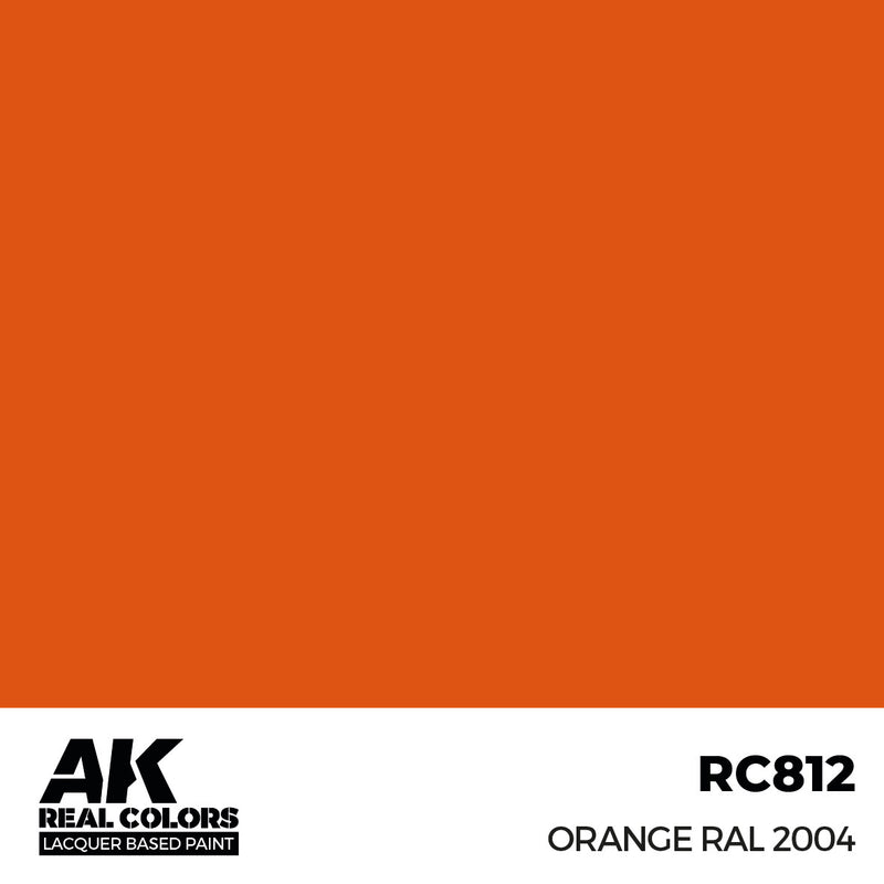 AK Interactive RC812 Real Colors Orange RAL 2004 17ml