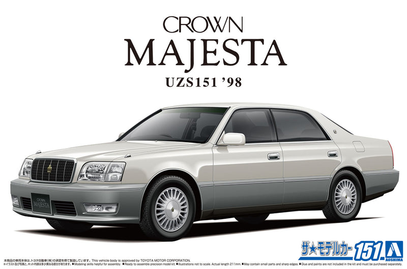 Aoshima 06219 1/24 Toyota UZS151 Crown Majesta C-Type '98