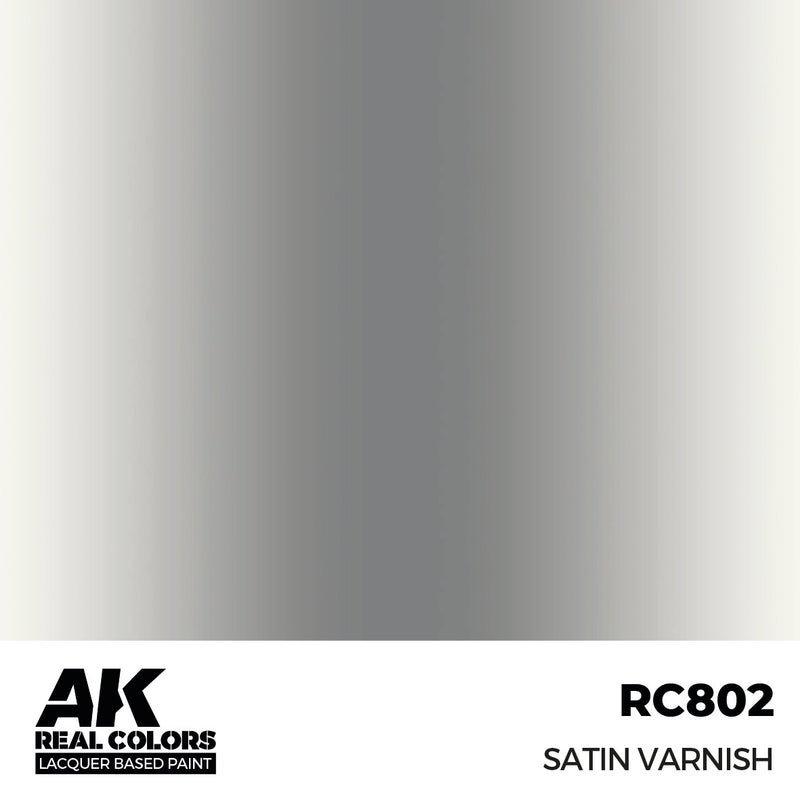 AK Interactive RC802 Real Colors Satin Varnish 17ml