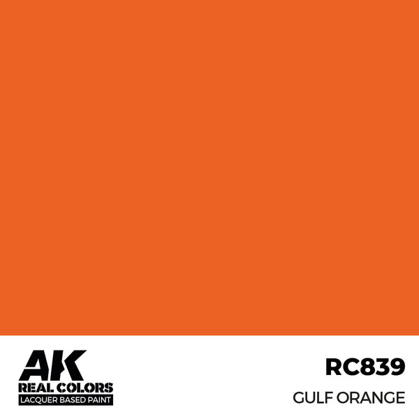 AK Interactive RC839 Real Colors GULF Orange 17ml