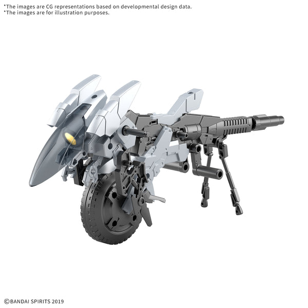Bandai 30 Minutes Missions 1/144 Extended Armament Vehicle (Metal Cannon Bike Ver.) 30MM