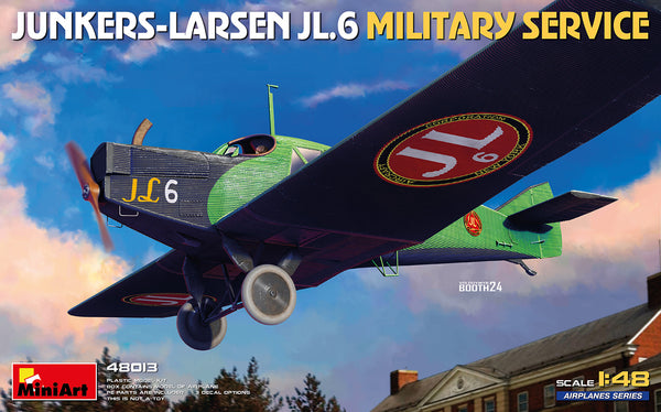 MiniArt 48013 1/48 Junkers-Larsen JL.6. Military Service