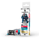 AK Interactive Playmarkers Set -  Space Knight (6 Ref.)