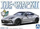 Aoshima 06462 1/32 Toyota GR 86 Ice Silver Metallic
