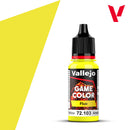 Vallejo Game Color 103  Fluorescent Yellow (18ml)