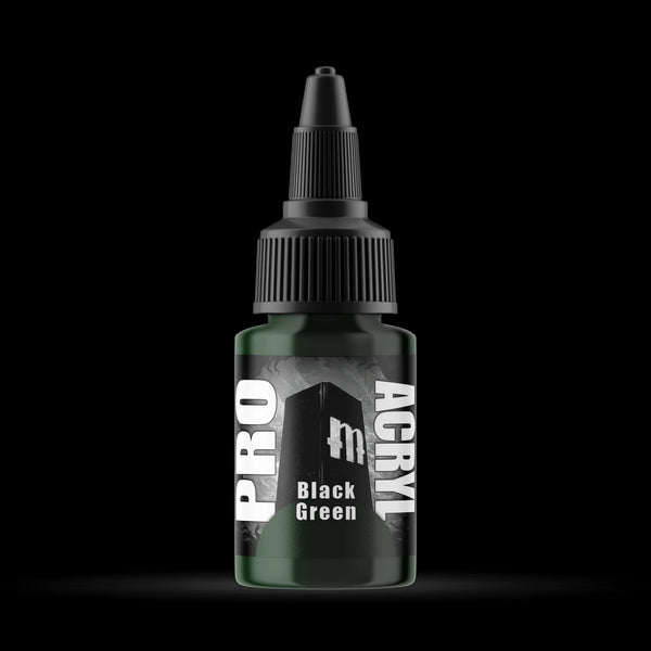Monument Hobbies Pro Acryl Standard Black Green 22ml