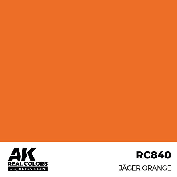 AK Interactive RC840 Real Colors Jäger Orange 17ml