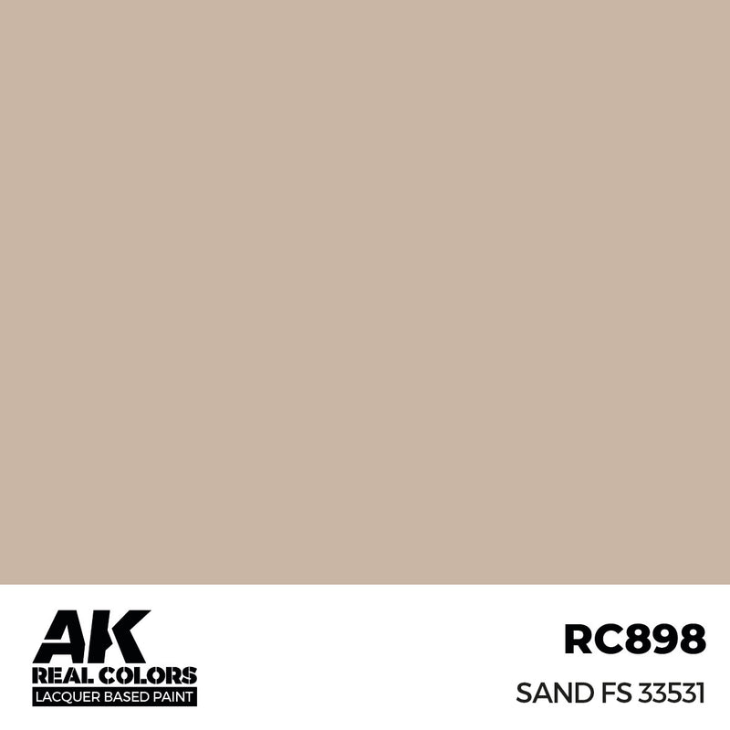 AK Interactive RC898 Real Colors Sand FS 33531 17ml