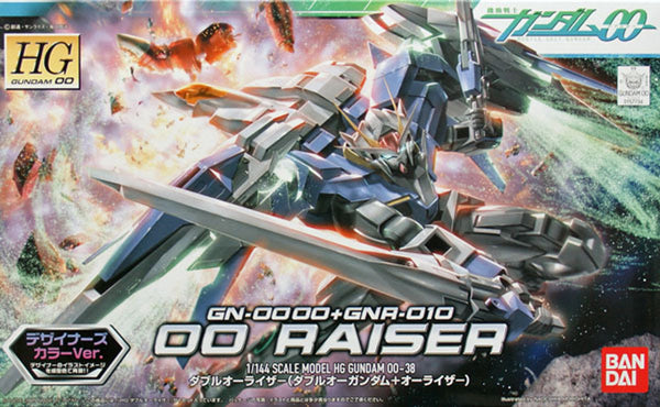 Bandai 2049852 #38 00 Raiser (Designer's Color Ver.) 'Gundam 00', HG 00