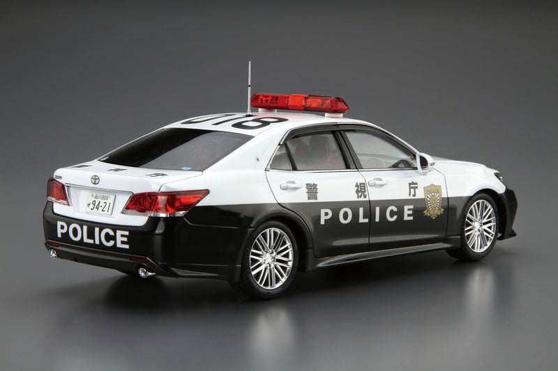 Aoshima 06872 1/24 Toyota GRS214 Crown Patrol Traffic Control Car '16