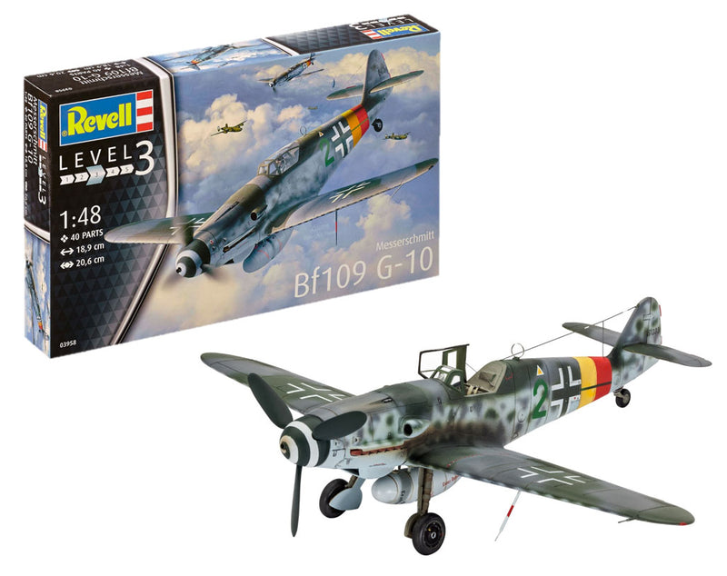 Revell 3958 1/48 Messerschmitt Bf 109 G-10