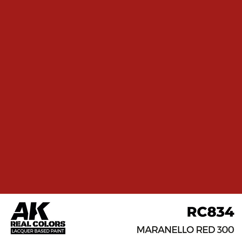 AK Interactive RC834 Real Colors Maranello Red 300 17ml