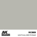 AK Interactive RC889 Real Colors Light Gull Grey FS 16440 17ml