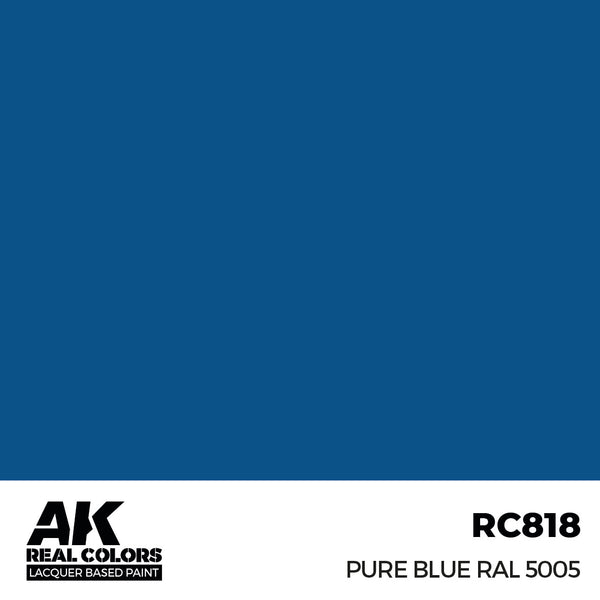 AK Interactive RC818 Real Colors Pure Blue RAL 5005 17ml