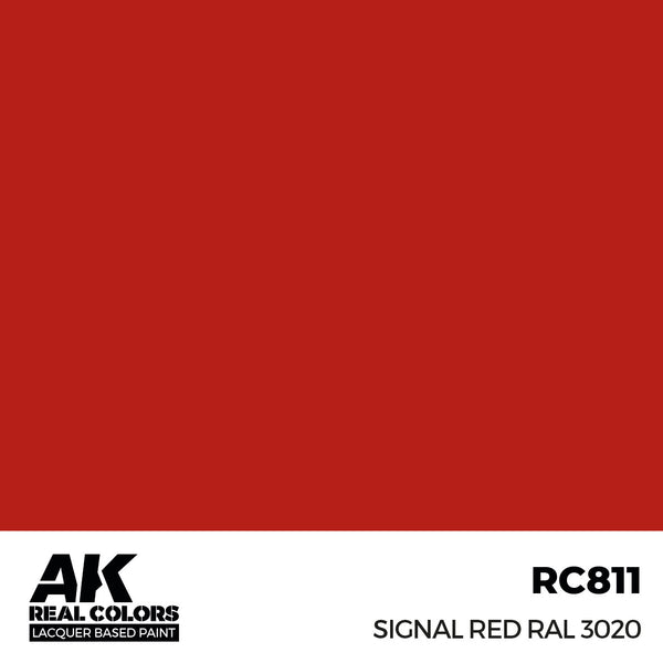 AK Interactive RC811 Real Colors Signal Red RAL 3020 17ml