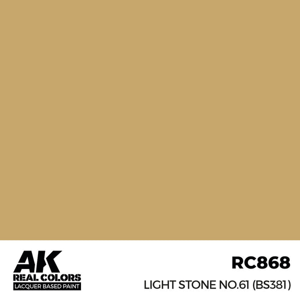 AK Interactive RC868 Real Colors Light Stone No.61 (BS381) 17ml