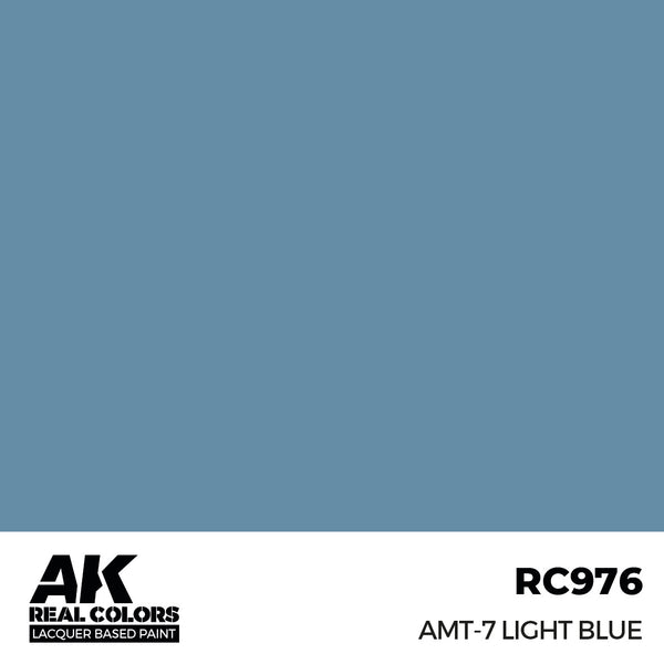 AK Interactive RC976 Real Colors AMT-7 Light Blue 17ml