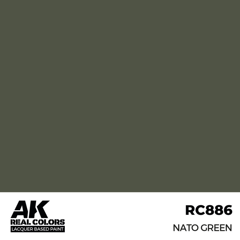 AK Interactive RC886 Real Colors NATO Green 17ml