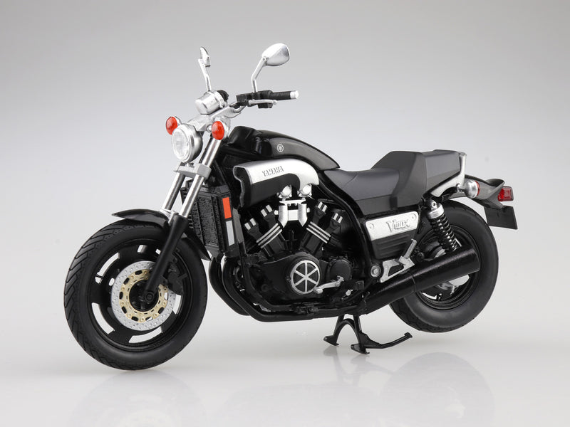 Aoshima 11185 1/12 Yamaha Vmax Black2 Diecast Motorcycle