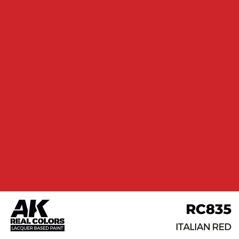 AK Interactive RC835 Real Colors Italian Red 17ml