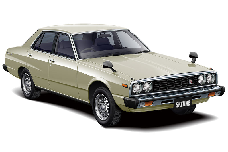 Aoshima 06371 1/24 Nissan HGC211 Skyline 2000GT-E S '79