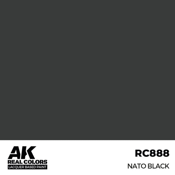 AK Interactive RC888 Real Colors NATO Black 17ml