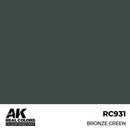 AK Interactive RC931 Real Colors Bronze Green 17ml