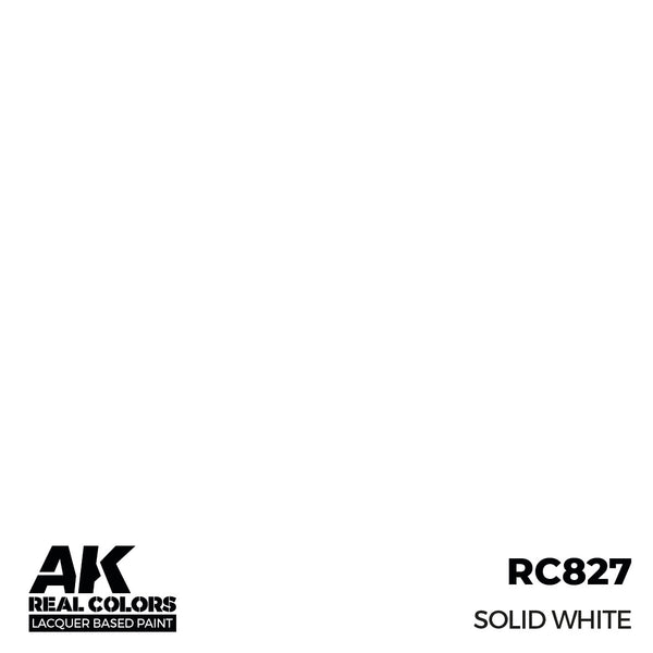 AK Interactive RC827 Real Colors Solid White 17ml