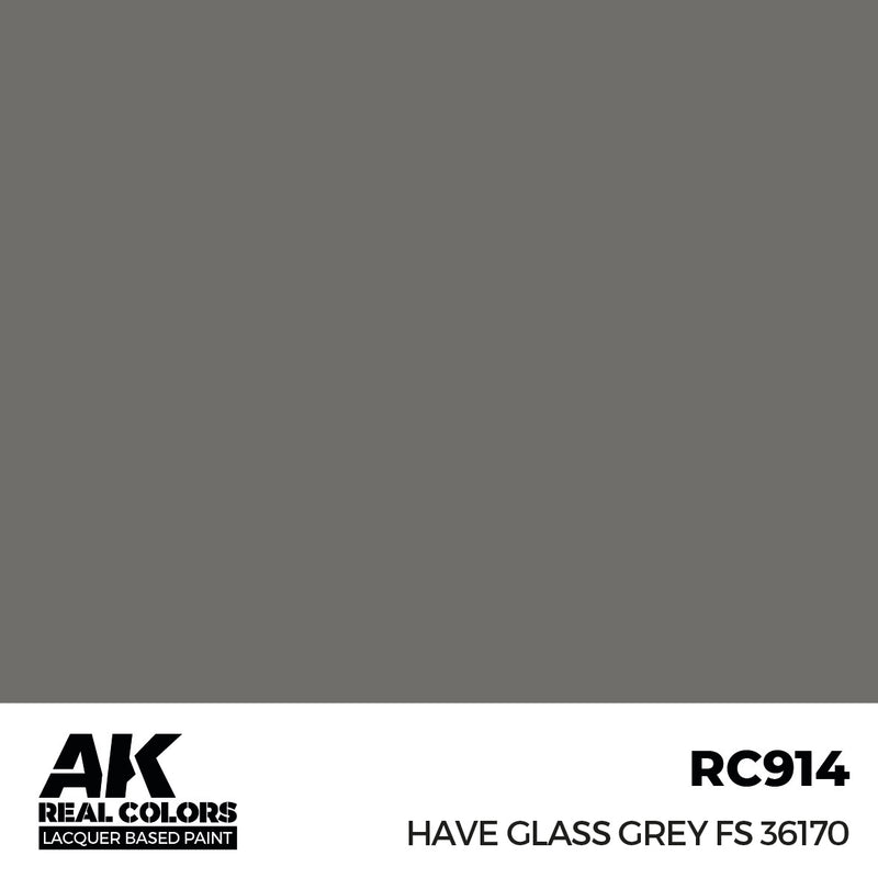 AK Interactive RC914 Real Colors Have Glass Grey FS 36170 17ml