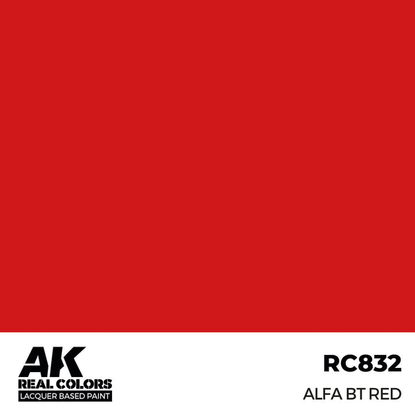 AK Interactive RC832 Real Colors Alfa BT Red 17ml