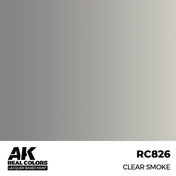 AK Interactive RC826 Real Colors Clear Smoke 17ml