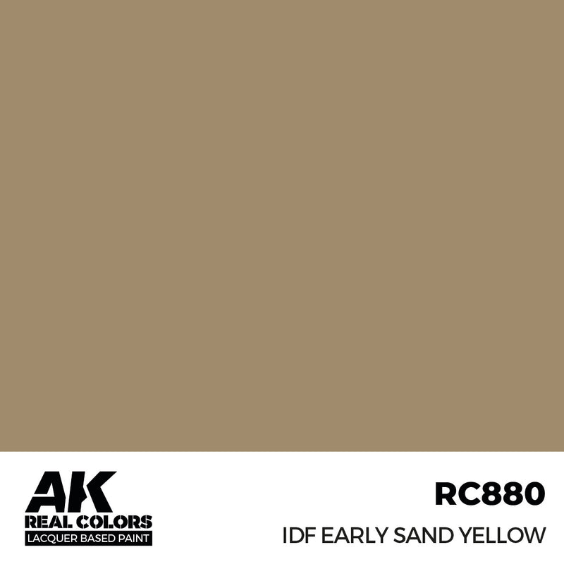 AK Interactive RC880 Real Colors IDF Early Sand Yellow 17ml