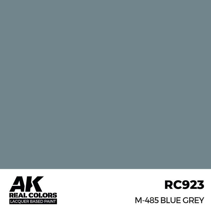 AK Interactive RC923 Real Colors M-485 Blue Grey 17ml