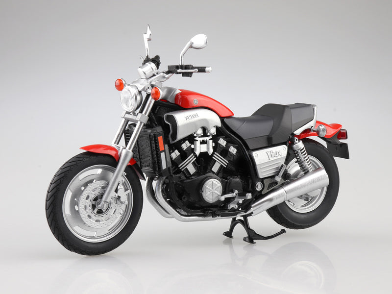 Aoshima 11187 1/12 Yamaha Vmax Fire Red Diecast Motorcycle