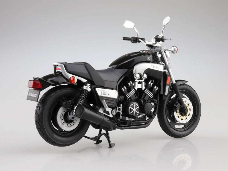 Aoshima 11185 1/12 Yamaha Vmax Black2 Diecast Motorcycle