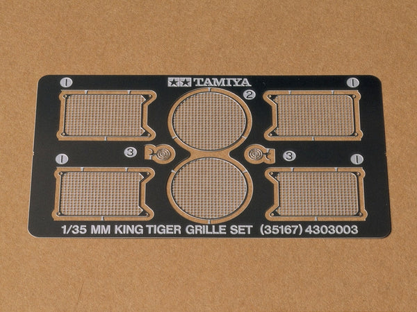 Tamiya 35167 1/35 King Tiger Photo Etched Grille Set