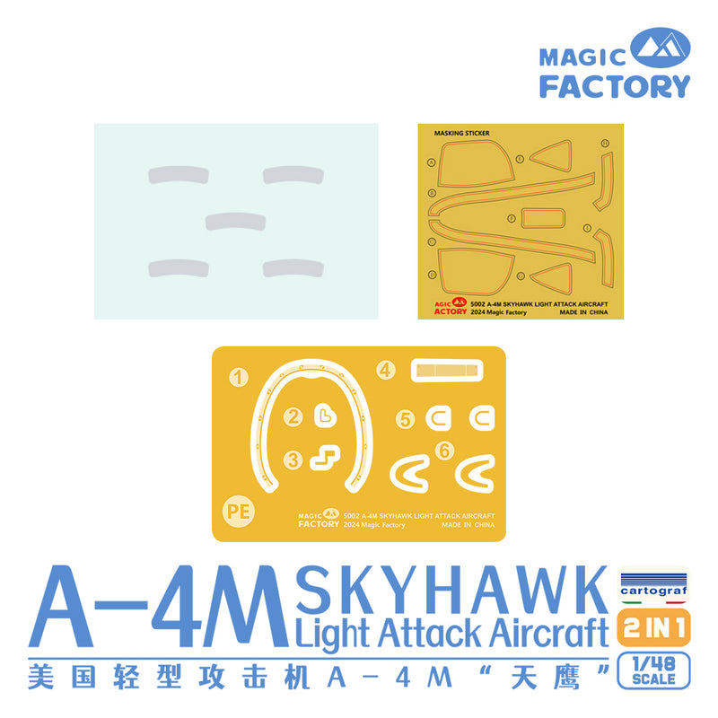 Magic Factory 5002 1/48 A-4M Skyhawk Light Attack Aircraft