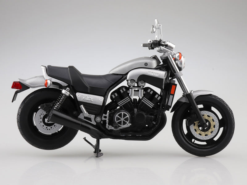 Aoshima 11186 1/12 Yamaha Vmax New Silver Dust Diecast Motorcycle