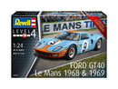 Revell 7696 1/24 Ford GT 40 Le Mans 1968/69