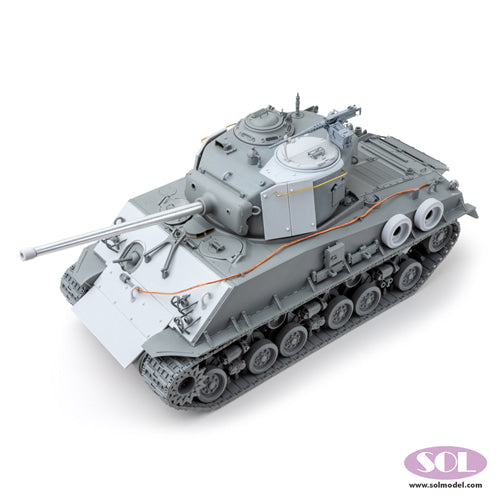 Sol Resin Factory MM594 1/16 M4A3 76W UP Armored type & Early type T23 turret Conversion Kits (for ANDY'S)