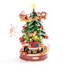 Robotime AMS01 Christmas Melody Tree Rotating Music Box 3D Wooden Puzzle