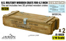Jason Studios 16028 1/16 U.S. Military Wooden Crate for 4.2" Illuminating