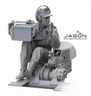Jason Studios 16030 1/16 GERMAN Sd.Kfz.250/1 Ausf.A HALF TRACK RADIO OPERATOR